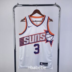 Maillot de Basket NBA Phoenix Suns 2024 Beal 3 blanc