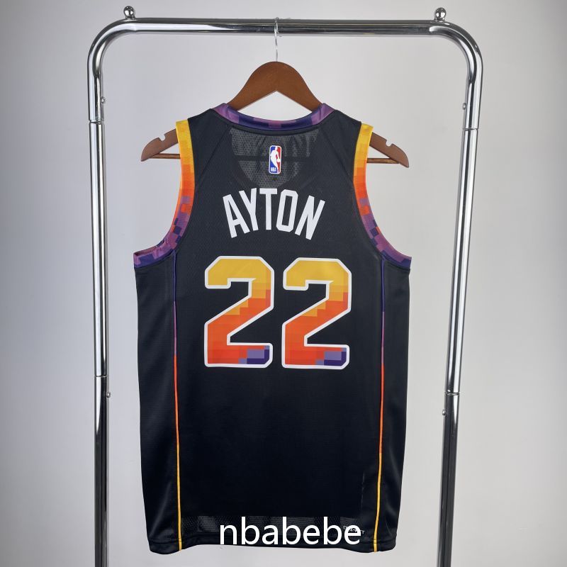 Maillot de Basket NBA Phoenix Suns Jordan 2023 Ayton 22 2