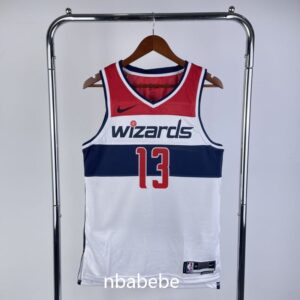 Maillot de Basket NBA Washington Wizards 2023 Poole 13 blanc