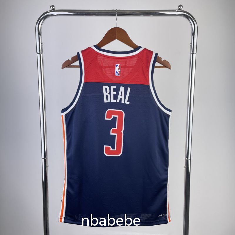 Maillot de Basket NBA Washington Wizards Jordan 2023 Beal 3 2