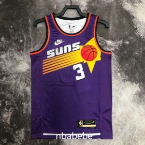 Maillot de Basket NBA vintage Phoenix Suns 2023 Paul 3 Violet