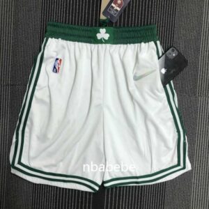 Short de Basket NBA 75e anniversaire Boston Celtics blanc