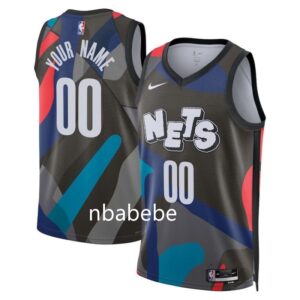 Maillot de Basket NBA Brooklyn Nets 2023 2024 personnalisé city édition