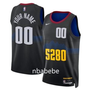 Maillot de Basket NBA Denver Nuggets 2023 2024 personnalisé city édition