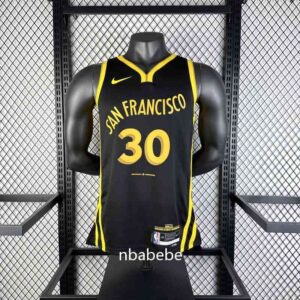 Maillot de Basket NBA Golden State Warriors 2024 Curry 30 city édition