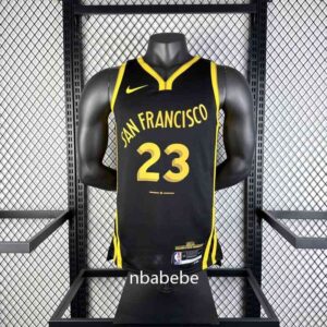 Maillot de Basket NBA Golden State Warriors 2024 Green 23 city édition