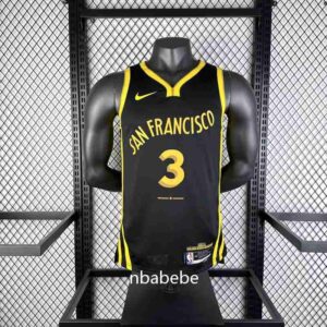 Maillot de Basket NBA Golden State Warriors 2024 Paul 3 city édition
