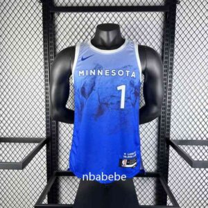 Maillot de Basket NBA Minnesota Timberwolves 2024 Anderson 1 city édition