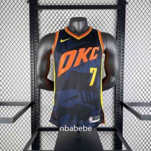 Maillot de Basket NBA Oklahoma City Thunder 2024 Holmgren 7 city édition