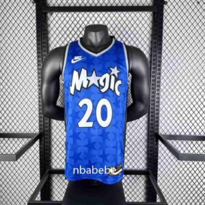 Maillot de Basket NBA vintage Orlando Magic 2024 Fultz 20 bleu