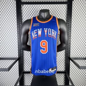 Maillot de Basket NBA New York Knicks 2024 Barrett 9 city édition