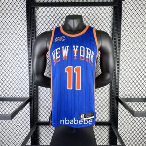 Maillot de Basket NBA New York Knicks 2024 Brunson 11 city édition