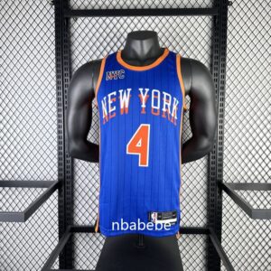 Maillot de Basket NBA New York Knicks 2024 Rose 4 city édition