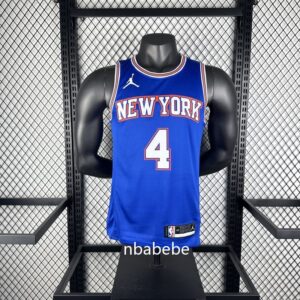 Maillot de Basket NBA New York Knicks Jordan 2021 Rose 4