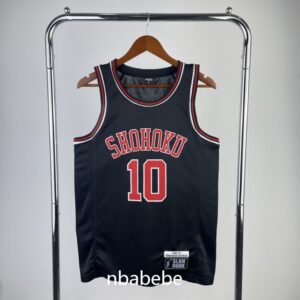 Maillot de Basket Slam Dunk Shohoku Sakuragi 10 noir