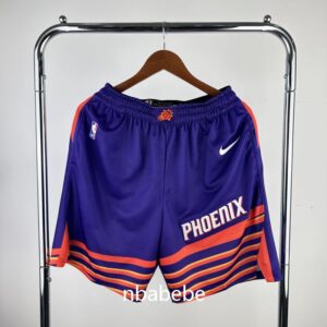 Short de Basket NBA Phoenix Suns 2024 Violet