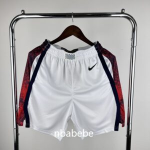 Short de Basket USA JO 2024 blanc