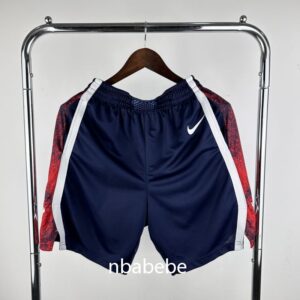 Short de Basket USA JO 2024 bleu foncé