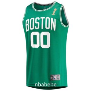 Maillot de Basket NBA Boston Celtics 2024 Champions personnalisé vert