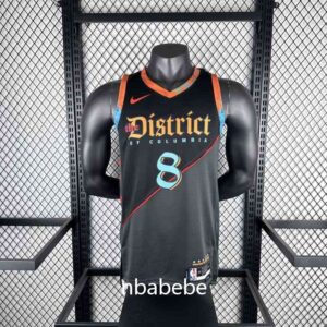 Maillot de basket NBA Washington Wizards 2024 Avdija 8 city édition