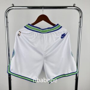 Short de Basket vintage Minnesota Timberwolves blanc