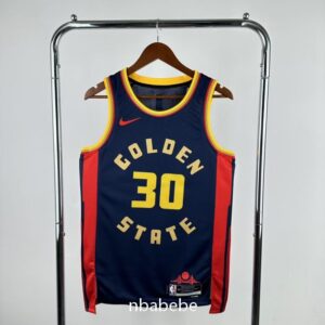 Maillot de Basket NBA Golden State Warriors 2025 Curry 30 city édition