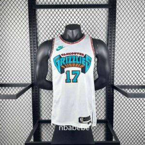 Maillot de Basket NBA vintage Memphis Grizzlies 2025 Kawamura 17 blanc