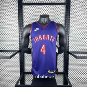 Maillot de Basket NBA vintage Toronto Raptors 2025 Barnes 4