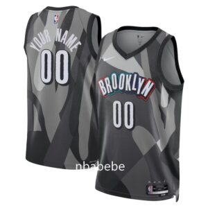 Maillot de Basket NBA Brooklyn Nets 2024 2025 personnalisé city édition