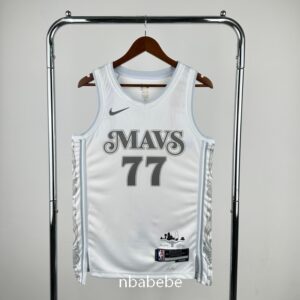 Maillot de Basket NBA Dallas Mavericks 2025 Dončić 77 city édition