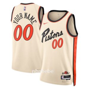 Maillot de Basket NBA Detroit Pistons 2024 2025 personnalisé city édition