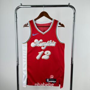 Maillot de Basket NBA Memphis Grizzlies 2025 Morant 12 city édition