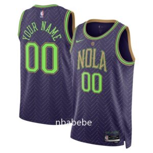 Maillot de Basket NBA New Orleans Pelicans 2024 2025 personnalisé city édition