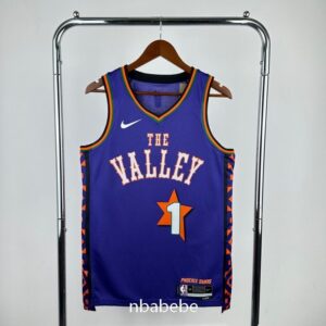 Maillot de Basket NBA Phoenix Suns 2025 Booker 1 city édition