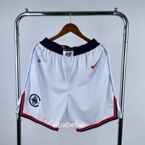 Short de Basket NBA LA Clippers 2025 blanc