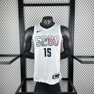 Maillot de Basket NBA Denver Nuggets 2025 Jokić 15 city édition