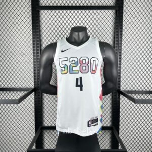 Maillot de Basket NBA Denver Nuggets 2025 Westbrook 4 city édition