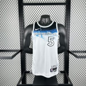 Maillot de Basket NBA Minnesota Timberwolves 2025 Edwards 5 city édition