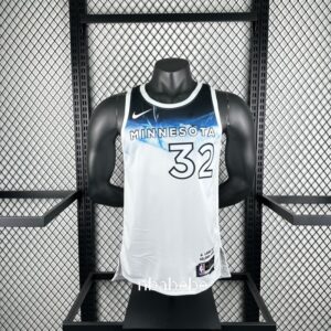 Maillot de Basket NBA Minnesota Timberwolves 2025 Towns 32 city édition