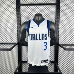 Maillot de Basket NBA Dallas Mavericks 2023 Davis 3 blanc