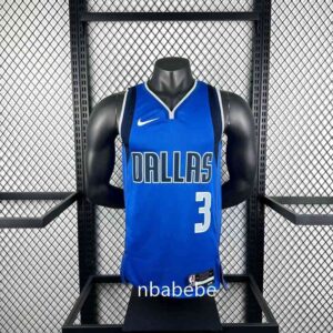 Maillot de Basket NBA Dallas Mavericks 2023 Davis 3 bleu