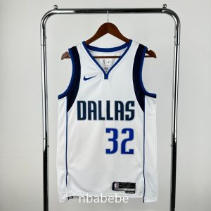 Maillot de Basket NBA Dallas Mavericks 2023 Flagg 32 blanc