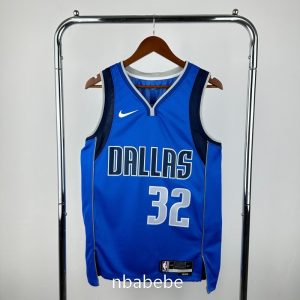 Maillot de Basket NBA Dallas Mavericks 2023 Flagg 32 bleu