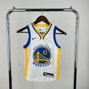 Maillot de Basket NBA Golden State Warriors Enfant 2023 Butler III 10 blanc