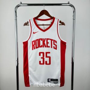 Maillot de Basket NBA Houston Rockets 2021 Durant 35 blanc