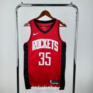 Maillot de Basket NBA Houston Rockets 2021 Durant 35 rouge