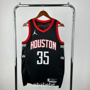 Maillot de Basket NBA Houston Rockets Jordan 2021 Durant 35 noir