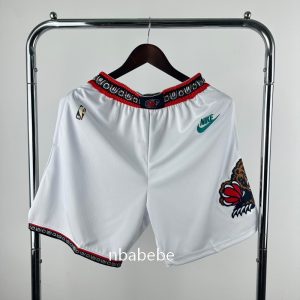 Short de Basket NBA Memphis Grizzlies 2025 Blanc rétro