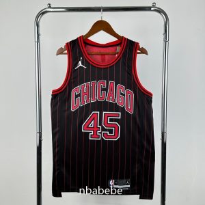 Maillot de Basket NBA Chicago Bulls Jordan 2026 Jordan 45 noir