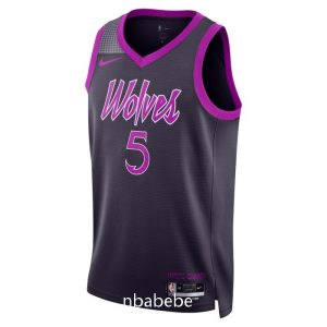 Maillot de Basket NBA Minnesota Timberwolves 2026 Edwards 5 city édition